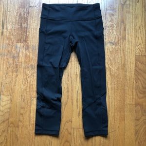 Lululemon Pace Rival Crop 22” size 6